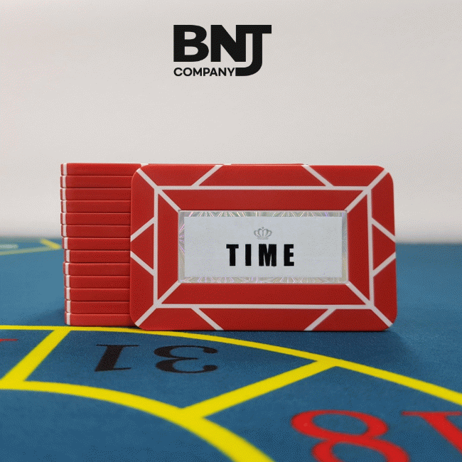 고급 카지노칩 라인 사각 타임게임칩