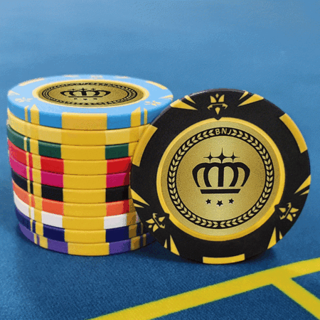 고급 카지노칩 킹다이아왕관칩 16g