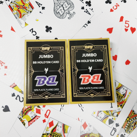 BB 홀덤점보카드  VIP홀덤 비비카드 양면 발포 원단