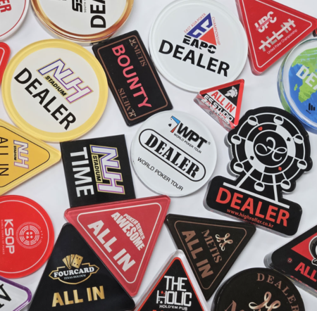 아크릴 딜러버튼 올인버튼